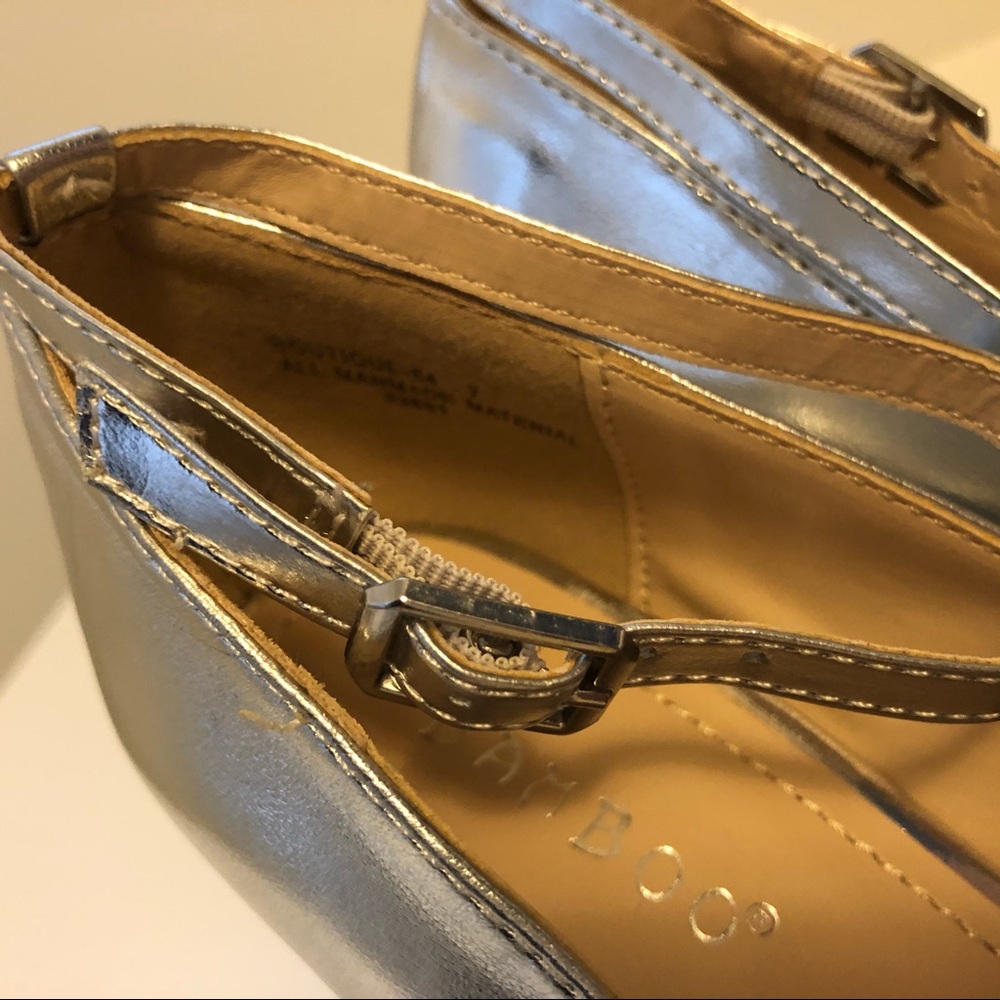 Cinderella Rhinestone Bow Ankle Strap  Pumps - Picture 10 of 16